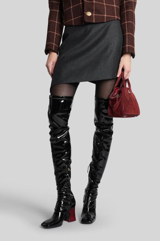 25FW 비비안웨스트우드 숏 스커트 429225 1K01002C W0173 GREY