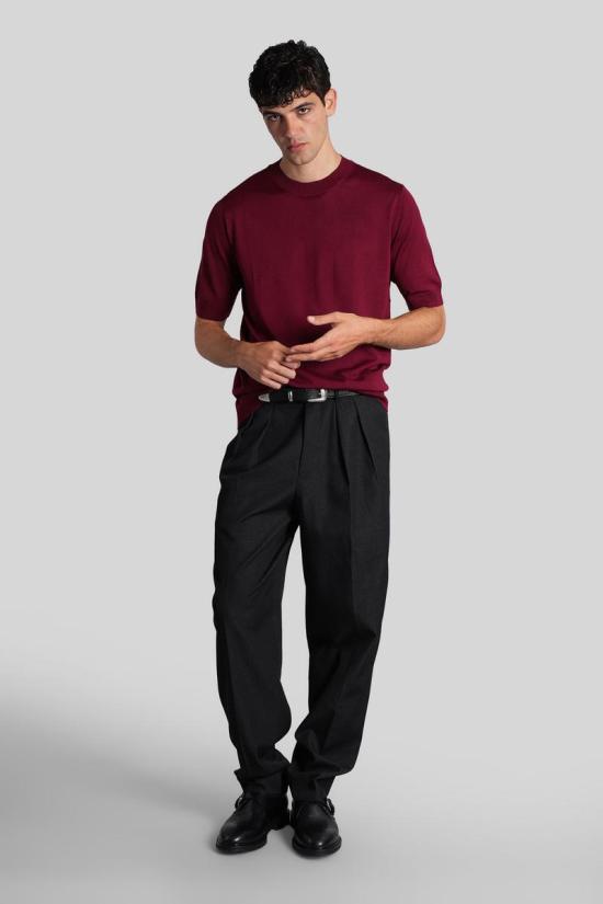 25FW 발렌타인 반팔 티셔츠 427685 B2W067 16W02 RED - BALLANTYNE