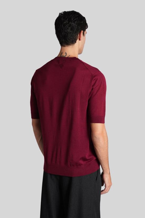 25FW 발렌타인 반팔 티셔츠 427685 B2W067 16W02 RED - BALLANTYNE