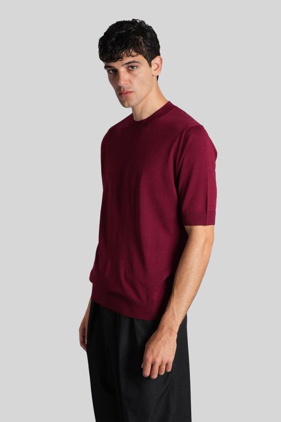 25FW 발렌타인 반팔 티셔츠 427685 B2W067 16W02 RED - BALLANTYNE