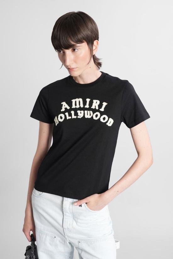 25FW 아미리 반팔 티셔츠 423505 AWJYTE1062 Black - AMIRI