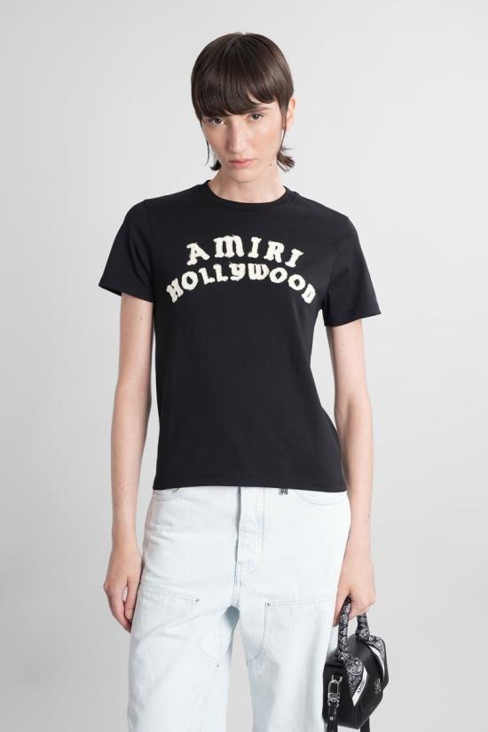 25FW 아미리 반팔 티셔츠 423505 AWJYTE1062 Black