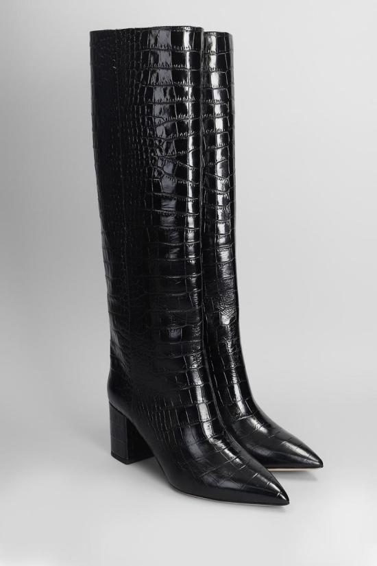 25FW 파리텍사스 부츠 423271 PX1019XCOCO Black - PARIS TEXAS