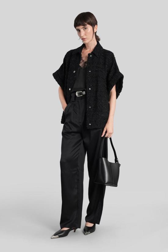 25FW 이로 자켓 424256 WP07SOLINE Black - IRO