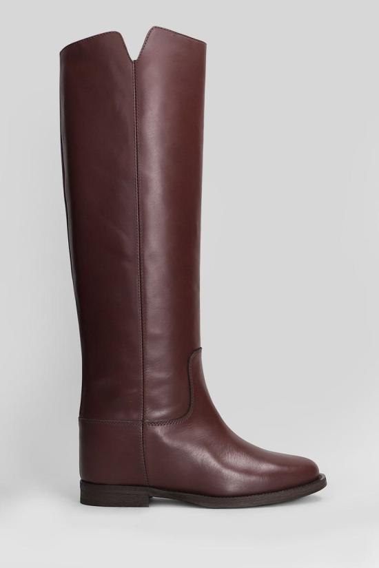 25FW 비아로마 부츠 424819 1586 Red