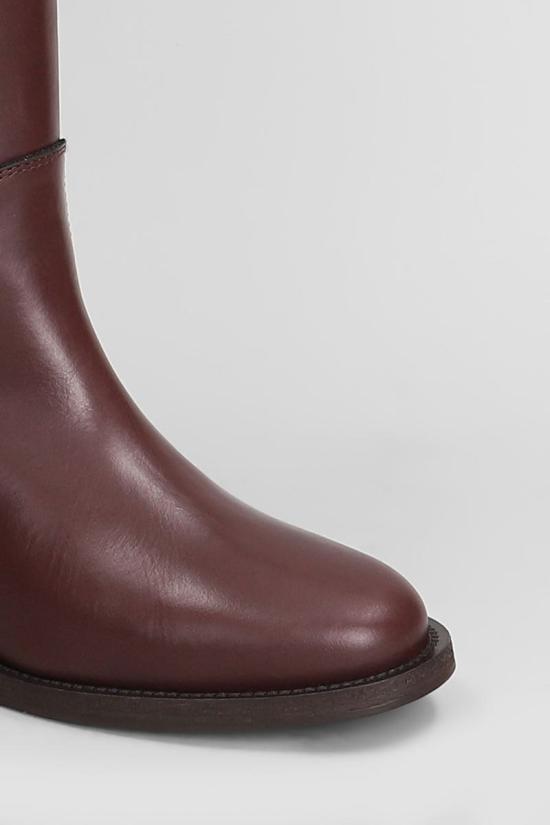 25FW 비아로마 부츠 424819 1586 Red - VIA ROMA