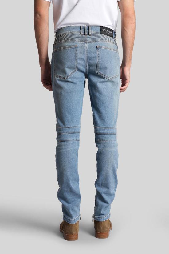 25FW 발망 데님 팬츠 428181 FH1MG115DF81 BLUE - BALMAIN