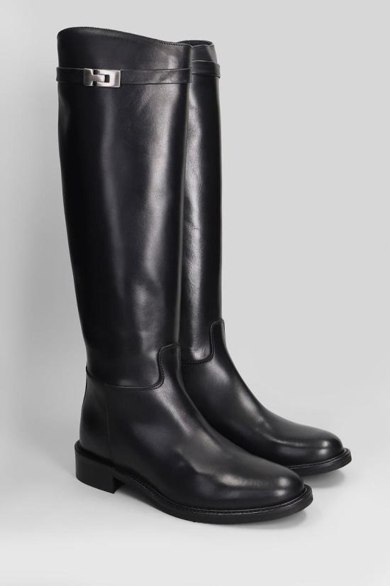 25FW 줄리 디 부츠 424871 GW102 Black - Julie Dee