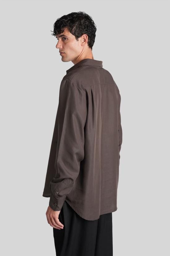 25FW 아워레가시 긴팔 셔츠 426574 M4252ED BROWN - OUR LEGACY