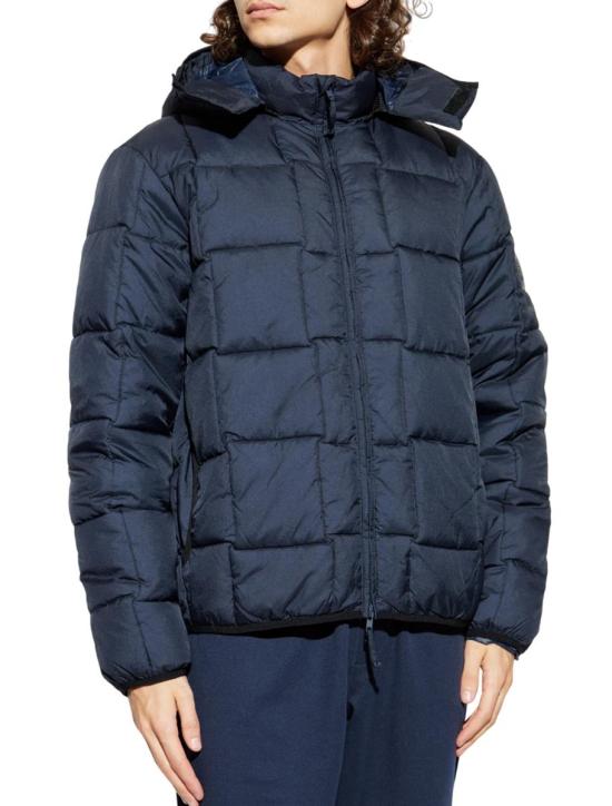 25FW 엠포리오 아르마니 숏패딩 7M000718AF16073UB102 BLUE - EMPORIO ARMANI