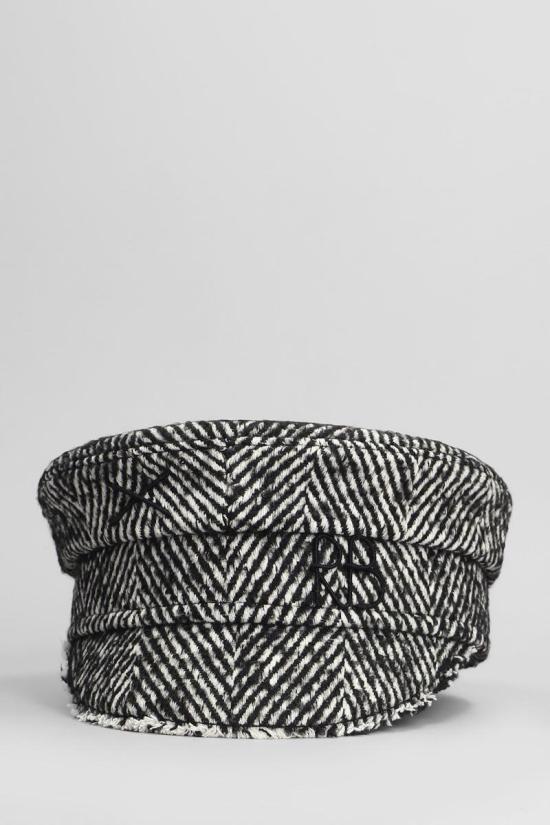 25FW 루슬란바진스키 베레모 423034 KPC033WP YO BHR WRB Black - RUSLAN BAGINSKIY