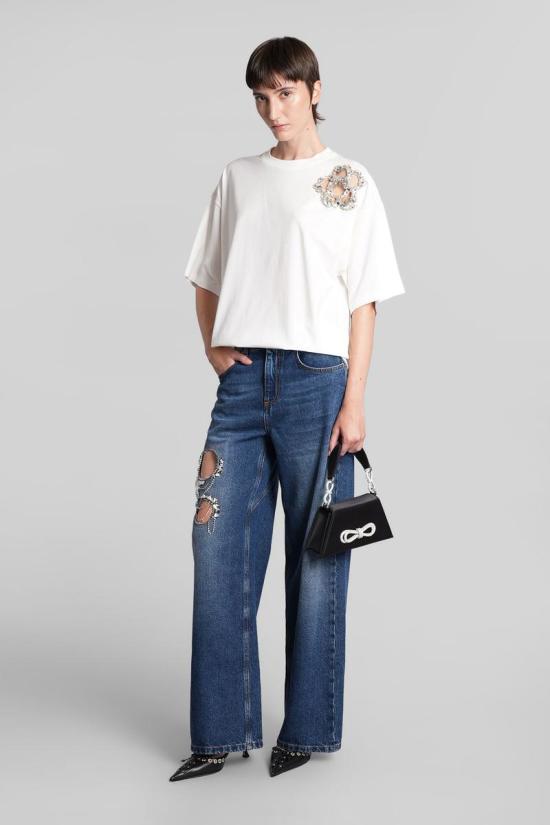 25FW 아레아 데님 팬츠 426622 FW25AWPA0085DE01 BLUE - AREA