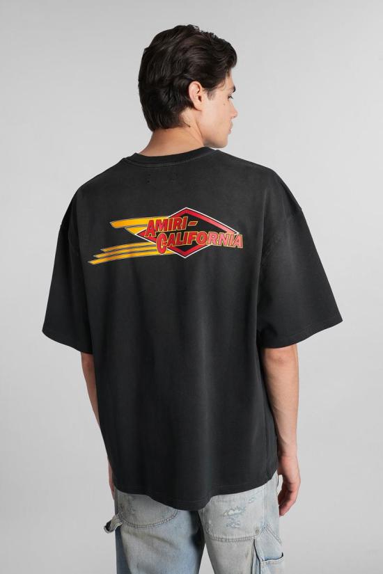 25FW 아미리 반팔 티셔츠 423481 AMJYTE1209 Black - AMIRI