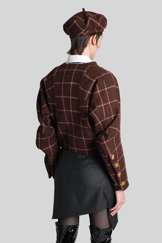 25FW 비비안웨스트우드 자켓 429231 3304000S W019W BROWN - VIVIENNE WESTWOOD