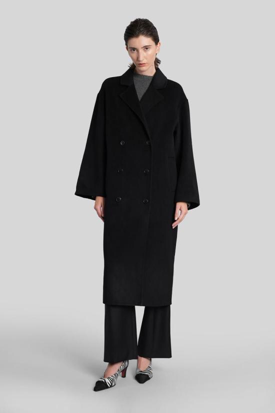 25FW 루루 스튜디오 코트 425542 BORNEOLDS Black