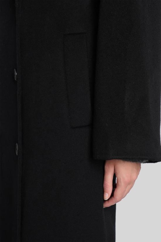 25FW 루루 스튜디오 코트 425542 BORNEOLDS Black - LOULOU STUDIO