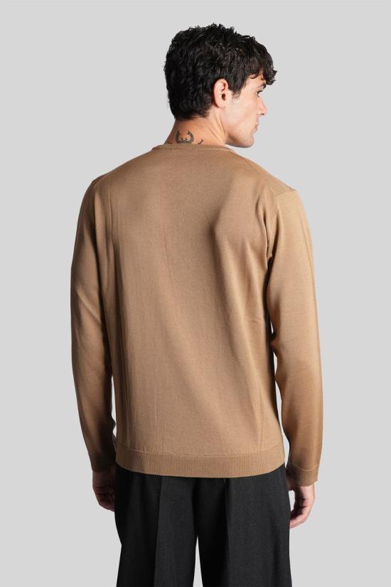 25FW 로베르토 콜리나 스웨터 427336 253M01001 Brown - ROBERTO COLLINA