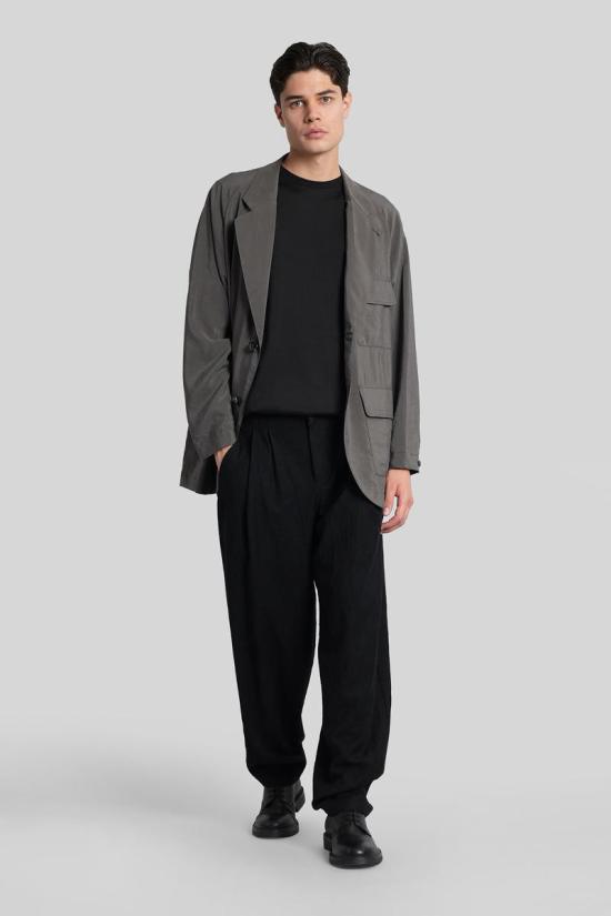 25FW 조르지오 아르마니 숏팬츠 424643 GM001421TE18009 Black - GIORGIO ARMANI