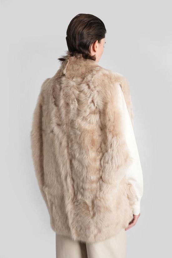 25FW 블랑샤 무톤 424629 25021 300 Beige - BLANCHA