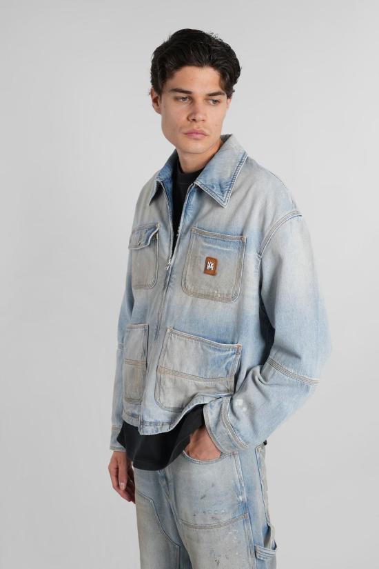 25FW 아미리 자켓 423469 AMDNWJ1013 BLUE - AMIRI