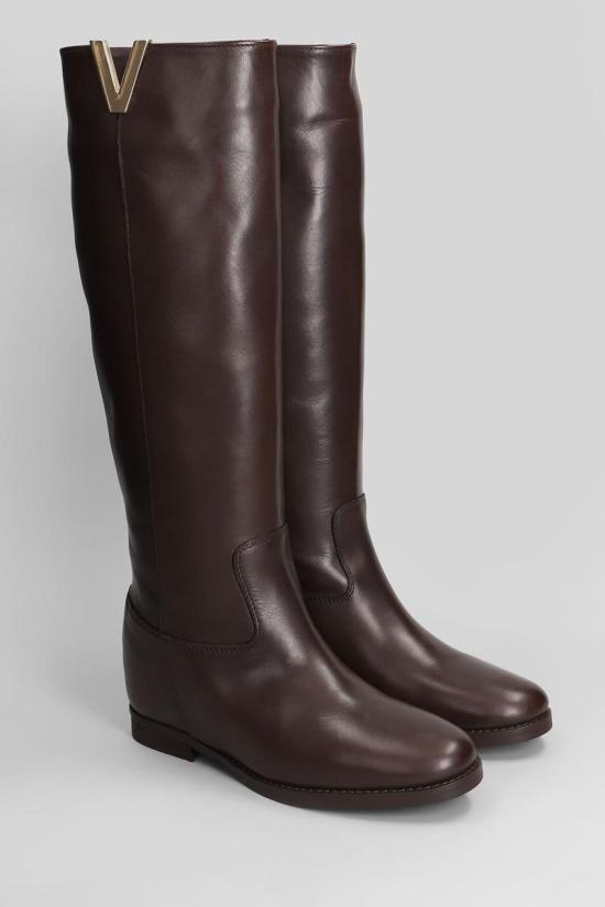 25FW 줄리 디 부츠 424860 IV337 Brown - Julie Dee