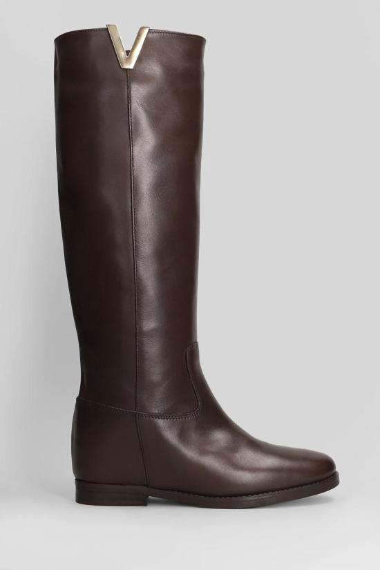 25FW 줄리 디 부츠 424860 IV337 Brown