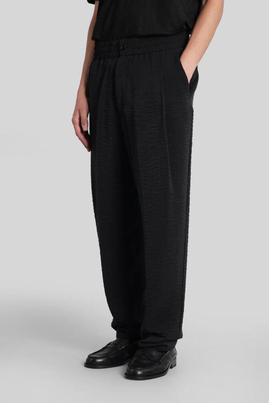 25FW 조르지오 아르마니 숏팬츠 424656 GM001744TE16001 Black - GIORGIO ARMANI