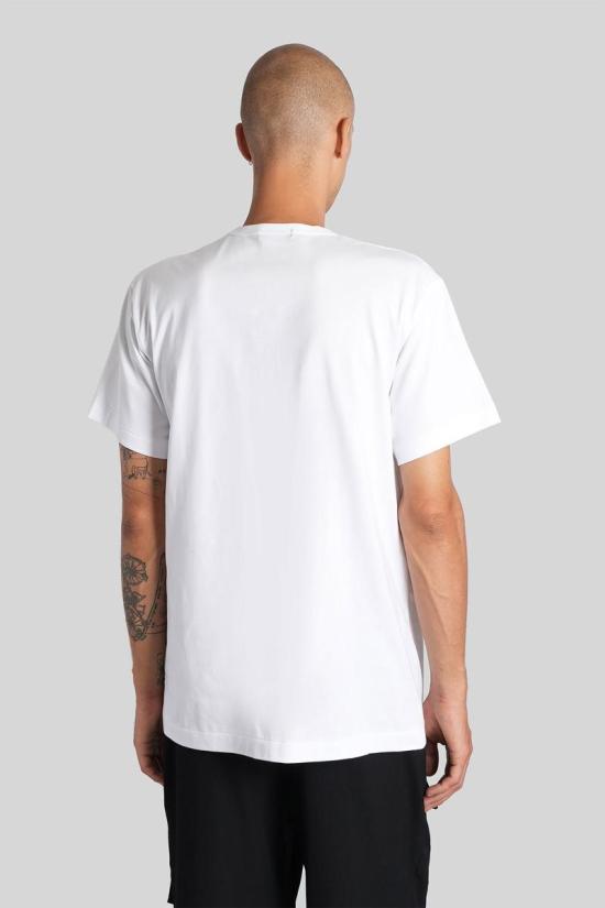 25FW 꼼데가르송 반팔 티셔츠 426249 PP T005 W25 WHITE - COMME DES GARCONS