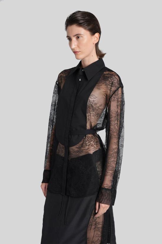 25FW 크리스토퍼에스버 블라우스 425667 25022440 Black - CHRISTOPHER ESBER