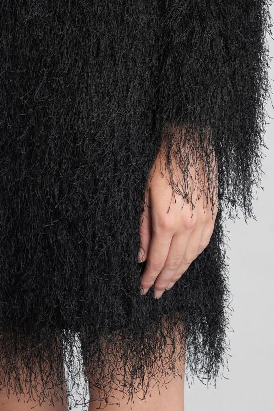 25FW 루루 스튜디오 미디 원피스 425547 TINA Black - LOULOU STUDIO