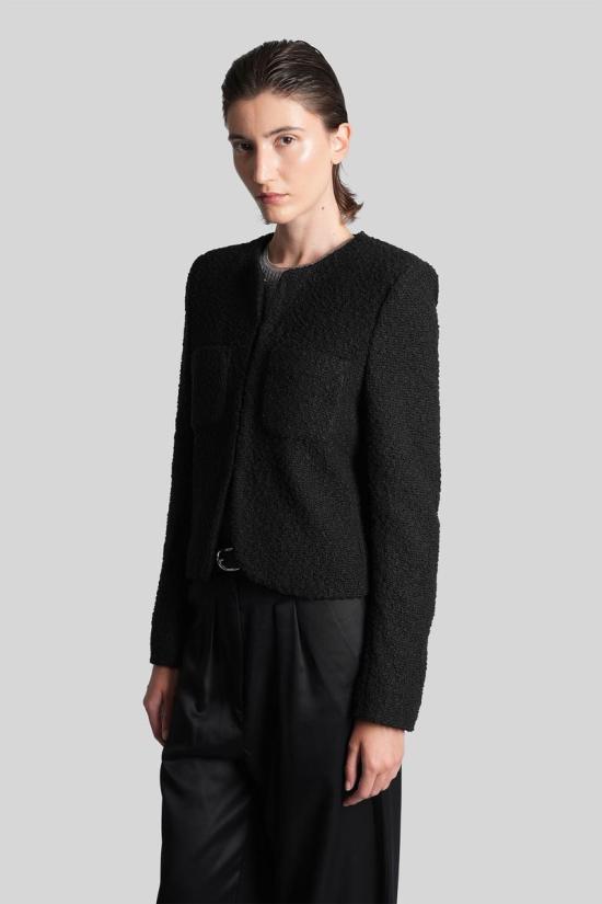 25FW 이로 자켓 426061 WM07SHALINE Black - IRO