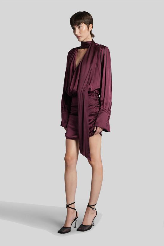 25FW 로테이트 바이 크리스텐슨 숏 원피스 426780 114653 Red - ROTATE BY BIRGERCHRISTENSEN