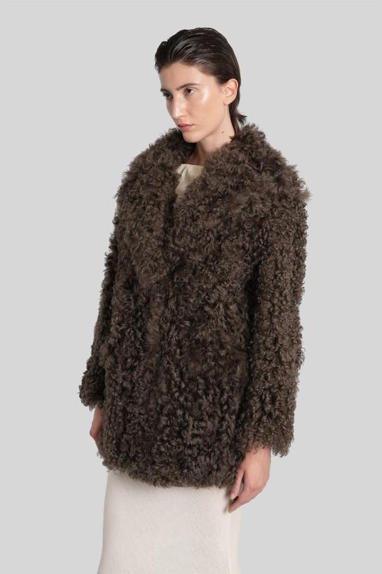 25FW 블랑샤 무톤 424627 25003 300 Brown - BLANCHA