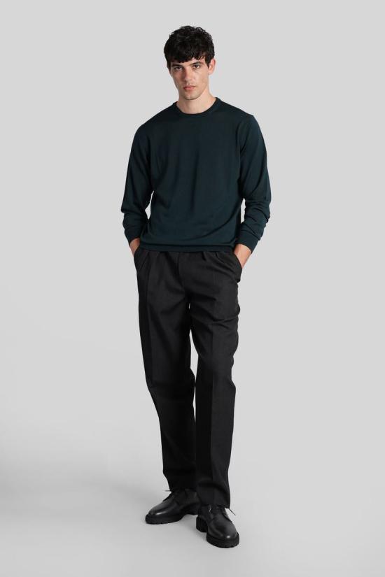 25FW 로베르토 콜리나 스웨터 427338 253M01001 GREEN - ROBERTO COLLINA