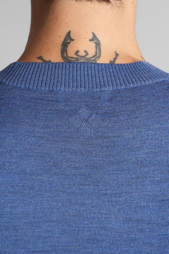 25FW 발렌타인 반팔 티셔츠 427681 B2W067 16W02 BLUE - BALLANTYNE