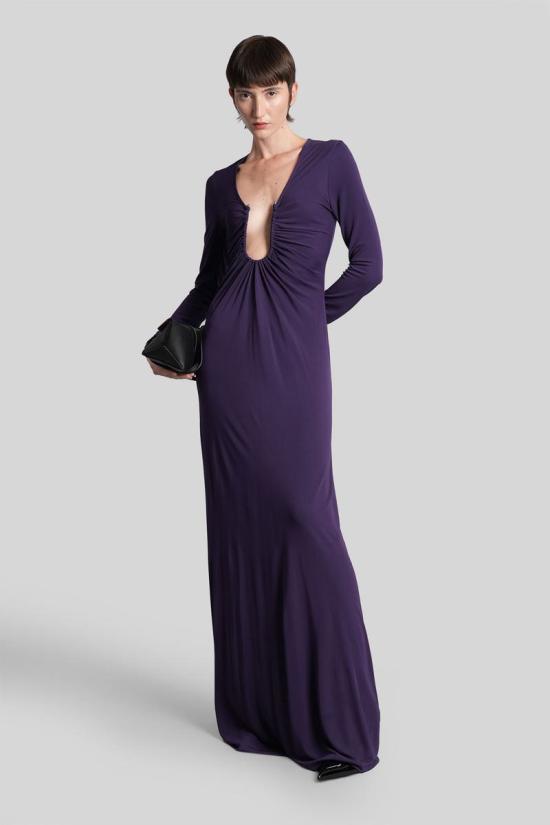 25FW 크리스토퍼에스버 롱 원피스 427898 23023344 Purple - CHRISTOPHER ESBER