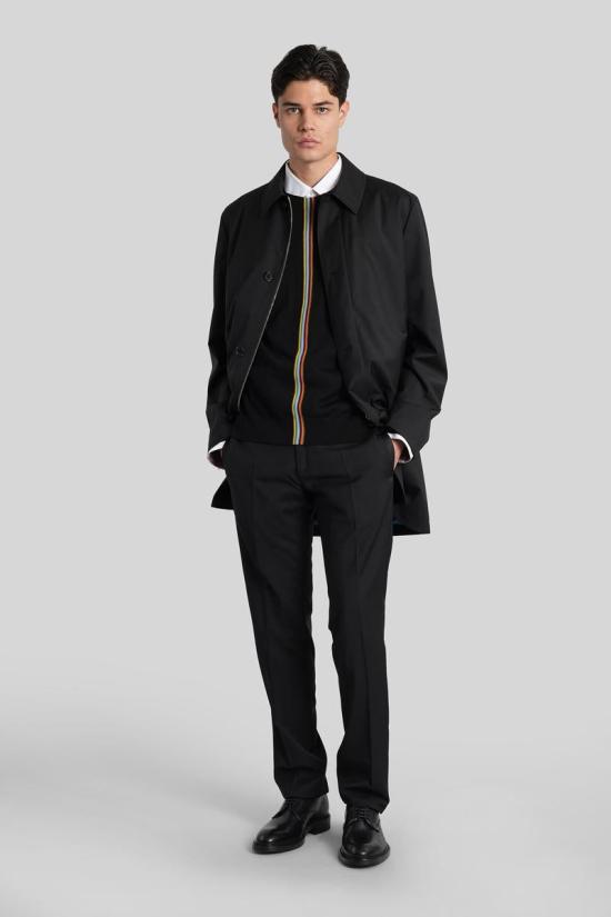 25FW 폴 스미스 스웨터 424331 M1R 541Z T02094 Black - PAUL SMITH