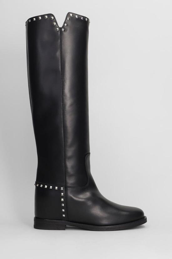 25FW 비아로마 부츠 423816 2852 Black