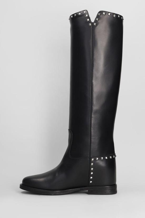 25FW 비아로마 부츠 423816 2852 Black - VIA ROMA