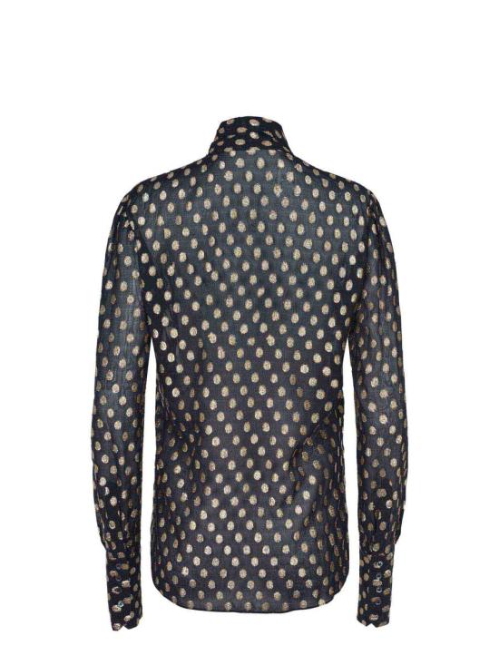 25FW 디스퀘어드2 블라우스 S72DL0773D35341 001F Black - DSQUARED2