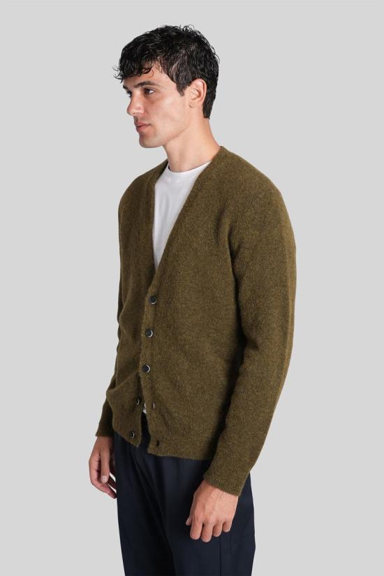 25FW 바레나 가디건 425981 KNU52970505 GREEN - BARENA