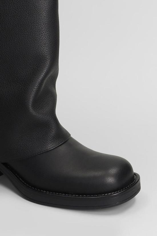 25FW 지젤 모아레 부츠 423449 MANCHESTER Black - GISEL MOIRE