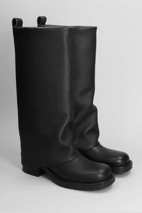 25FW 지젤 모아레 부츠 423449 MANCHESTER Black - GISEL MOIRE