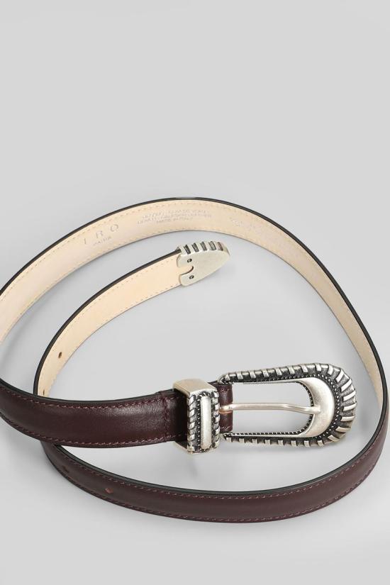 25FW 이로 레귤러 벨트 427324 WM50BELLYF Red - IRO