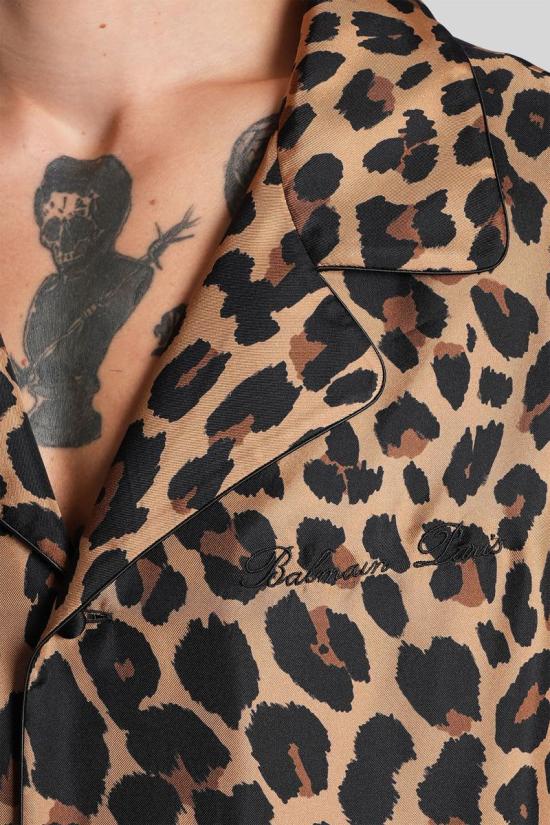 25FW 발망 긴팔 셔츠 428179 FH1HN135SF14 Multicolor - BALMAIN