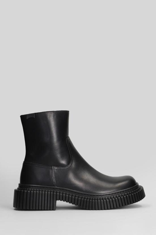 25FW 캠퍼 부츠 427376 K300525 Black