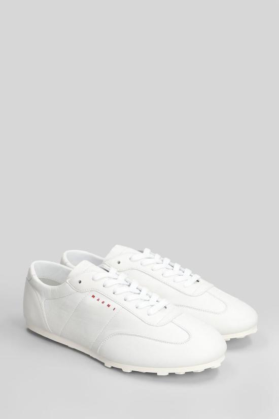 25FW 마르니 스니커즈 426185 SNZU018600P5558 WHITE - MARNI