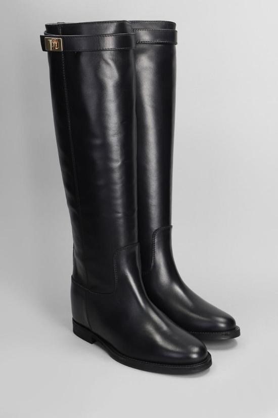 25FW 비아로마 부츠 423823 3807 Black - VIA ROMA