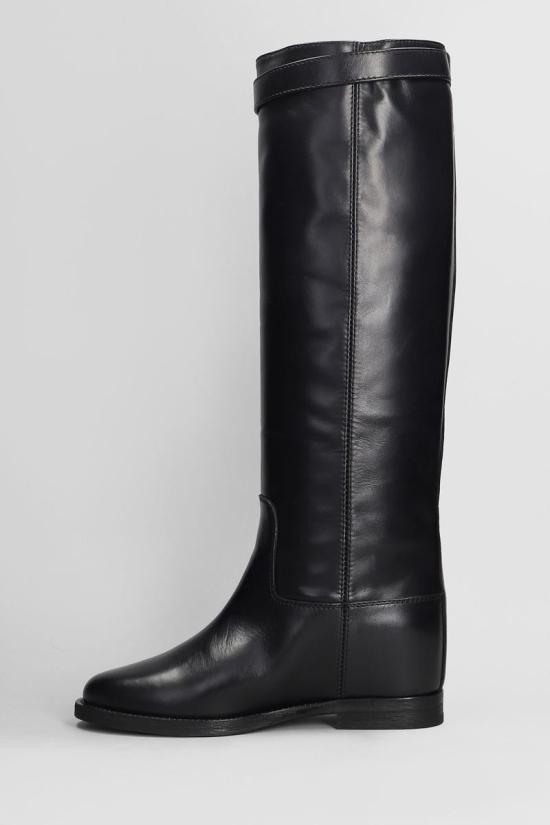 25FW 비아로마 부츠 423823 3807 Black - VIA ROMA