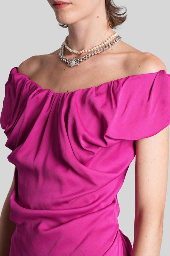 25FW 비비안웨스트우드 원피스 426372 1101039N W012Y Purple - VIVIENNE WESTWOOD